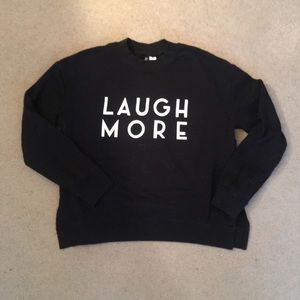 H&M Laugh More Pullover
